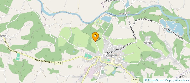 localisation de l'entreprise MONSIEUR ERIC BLOY à CAUPENNE