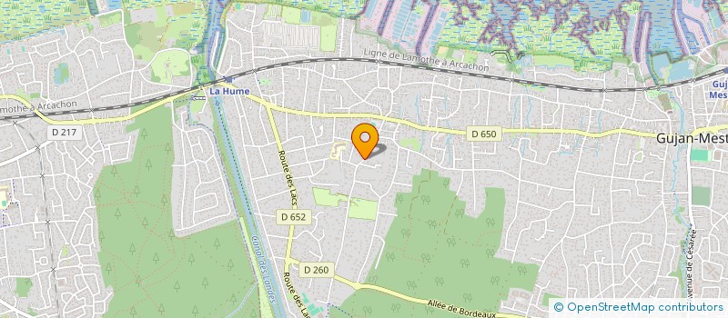 localisation de l'entreprise MONSIEUR ERIC BOCHER  LA TESTE-DE-BUCH