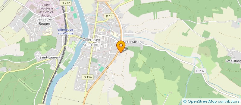 localisation de l'entreprise MONSIEUR ERIC BOCQUILLON à VILLENEUVE SUR YONNE