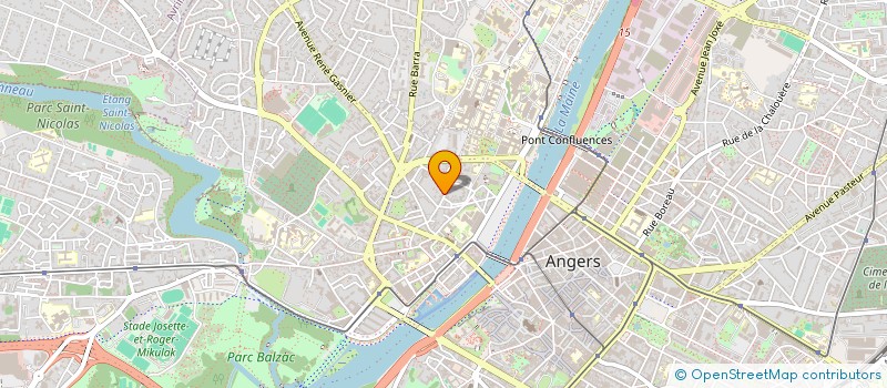 localisation de l'entreprise MONSIEUR ERIC BOESPFLUG à ANGERS