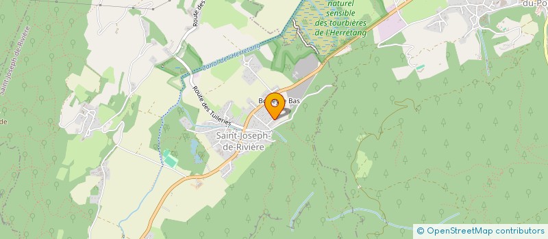 localisation de l'entreprise MONSIEUR ERIC BOFFETTI  SAINT-JOSEPH-DE-RIVIERE