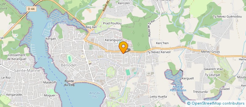 localisation de l'entreprise MONSIEUR ERIC BOFFY  GOUESNACH