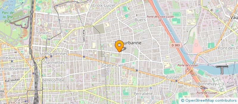 localisation de l'entreprise MONSIEUR ERIC BOHBOT à VILLEURBANNE