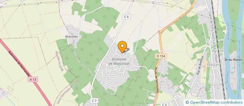 localisation de l'entreprise MONSIEUR ERIC BOISSIERE à VERNOUILLET