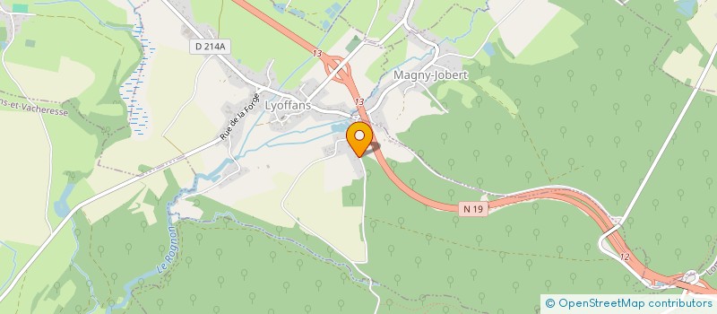 localisation de l'entreprise MONSIEUR ERIC BOLOT  ANDORNAY