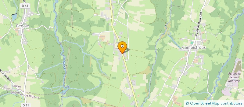 localisation de l'entreprise MONSIEUR ERIC BOMONT  HOUEYDETS