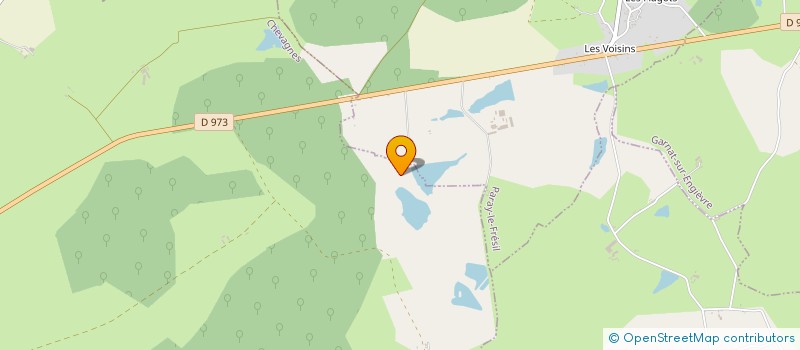 localisation de l'entreprise MONSIEUR ERIC BONIN  CHEVAGNES