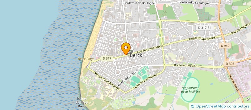 localisation de l'entreprise MONSIEUR ERIC BONJEAN à BERCK