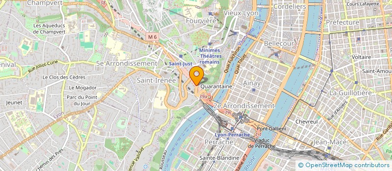 localisation de l'entreprise MONSIEUR ERIC BONJEAN à LYON 5EME