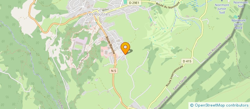 localisation de l'entreprise MONSIEUR ERIC BONNEFOY  PREMANON