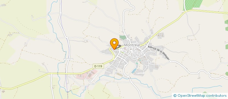 localisation de l'entreprise MONSIEUR ERIC BONNEMAISON  ARZENS