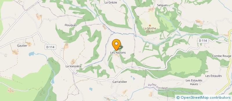 localisation de l'entreprise MONSIEUR ERIC BONNEMAISON  FENEYROLS