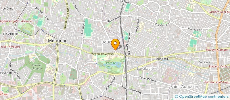 localisation de l'entreprise MONSIEUR ERIC BONNETON  MERIGNAC