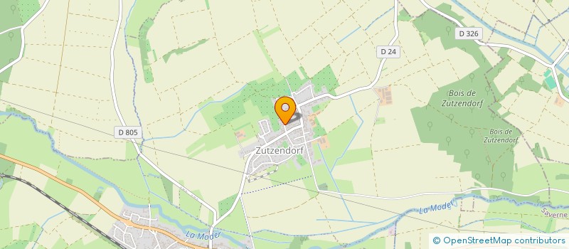 localisation de l'entreprise MONSIEUR ERIC BOOS  OBERMODERN-ZUTZENDORF