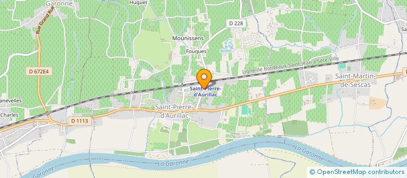 localisation de l'entreprise MONSIEUR ERIC BOREL  SAINT-PIERRE-D'AURILLAC