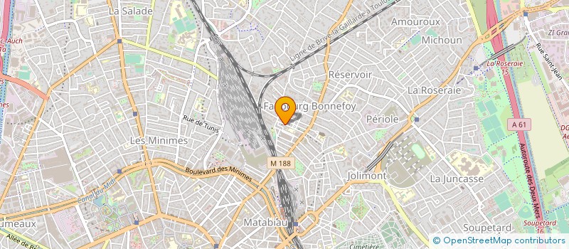 localisation de l'entreprise MONSIEUR ERIC BOTCAZOU à TOULOUSE
