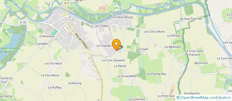 localisation de l'entreprise MONSIEUR ERIC BOTCAZOU  SAINT-JUDOCE