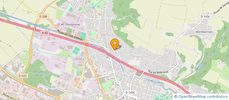 localisation de l'entreprise MONSIEUR ERIC BOUAISSIER DE BERNOUIS à BOURGOIN-JALLIEU