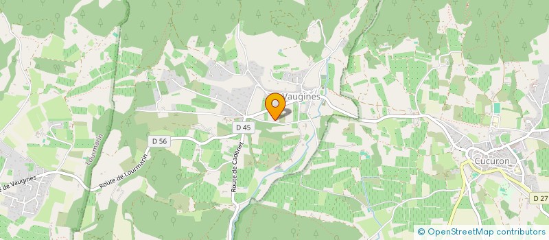 localisation de l'entreprise MONSIEUR ERIC BOUBON  VAUGINES