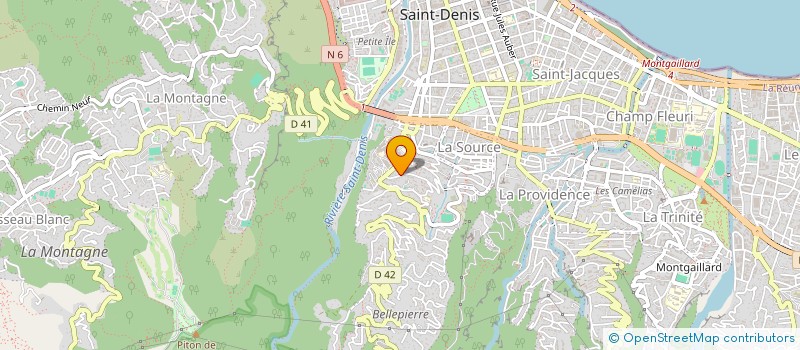 localisation de l'entreprise MONSIEUR ERIC BOUDOU à SAINT-DENIS