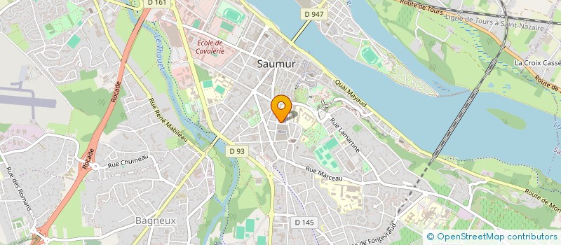 localisation de l'entreprise MONSIEUR ERIC BOULAIS  SAUMUR