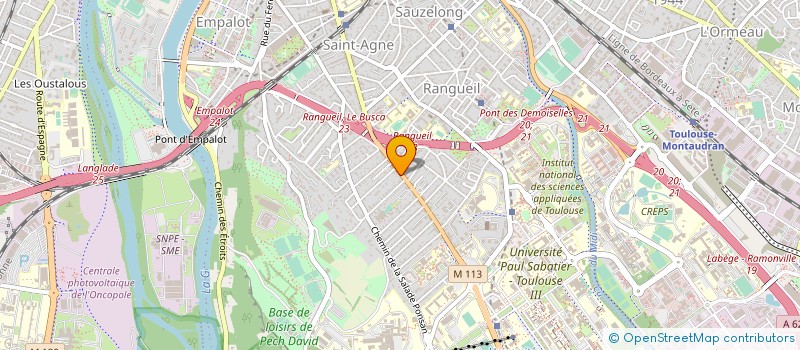 localisation de l'entreprise MONSIEUR ERIC BOULANGER à TOULOUSE