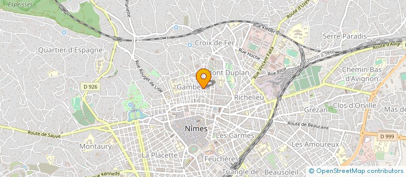 localisation de l'entreprise MONSIEUR ERIC BOULLOY  NIMES