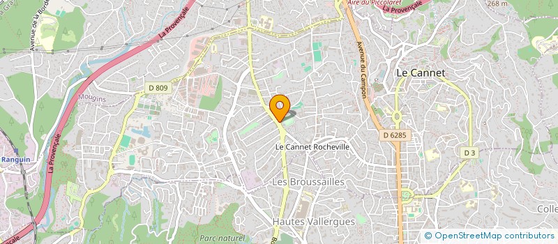 localisation de l'entreprise MONSIEUR ERIC BOUMANDIL à LE CANNET