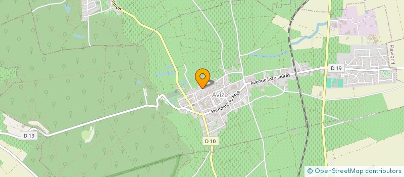 localisation de l'entreprise MONSIEUR ERIC BOURGEOIS à AVIZE