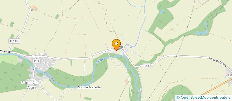 localisation de l'entreprise MONSIEUR ERIC BOURGEOIS à CLOYES-LES-TROIS-RIVIERES