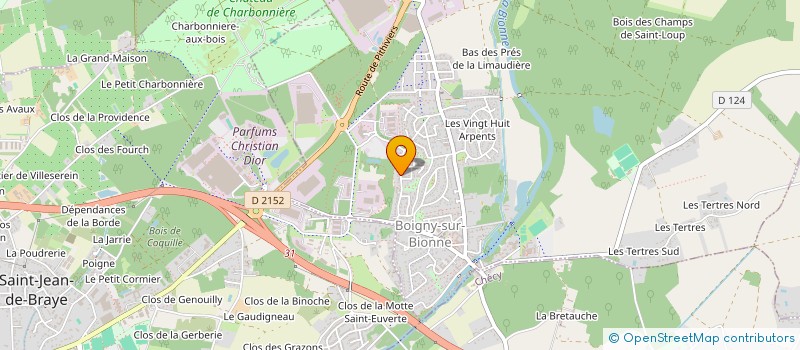 localisation de l'entreprise MONSIEUR ERIC BOURGEOIS à BOIGNY-SUR-BIONNE