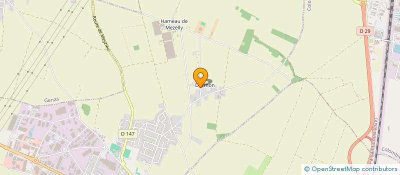 localisation de l'entreprise MONSIEUR ERIC BOURGERIE  SAINT-BONNET-DE-MURE