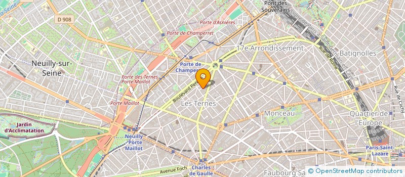 localisation de l'entreprise MONSIEUR ERIC BOURGON  PARIS