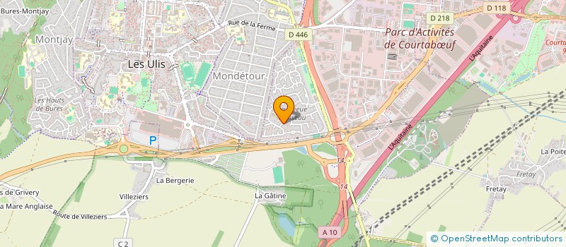 localisation de l'entreprise MONSIEUR ERIC BOURGUEIL à LES ULIS