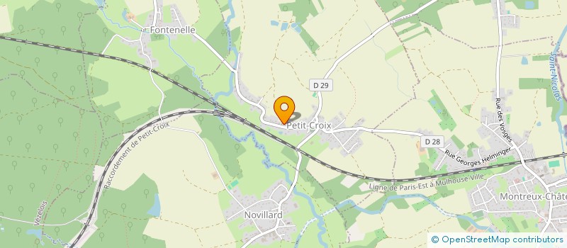 localisation de l'entreprise MONSIEUR ERIC BOURQUIN à BRETAGNE
