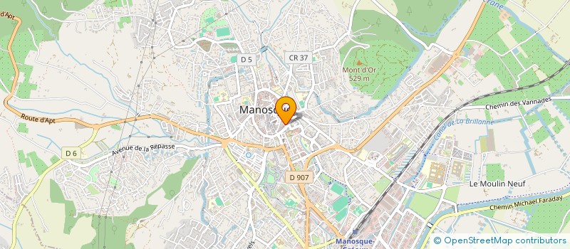 localisation de l'entreprise MONSIEUR ERIC BOUSCARLE à MANOSQUE