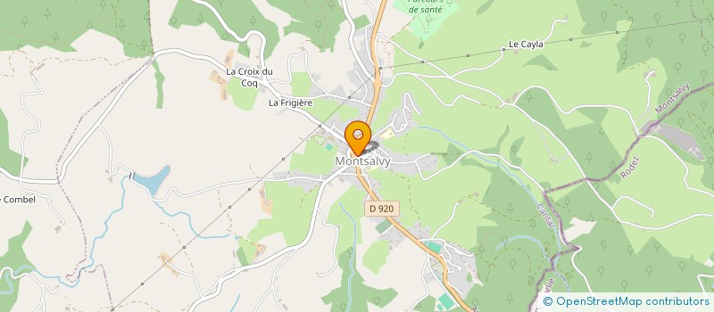 localisation de l'entreprise MONSIEUR ERIC BOUTAL à MONTSALVY