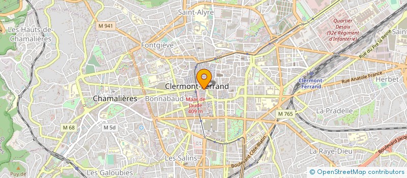 localisation de l'entreprise MONSIEUR ERIC BOYER  CLERMONT-FERRAND