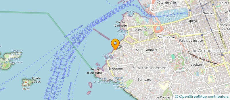 localisation de l'entreprise MONSIEUR ERIC BOYER  MARSEILLE