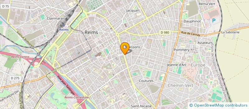 localisation de l'entreprise MONSIEUR ERIC BRACISZEWSKI  REIMS