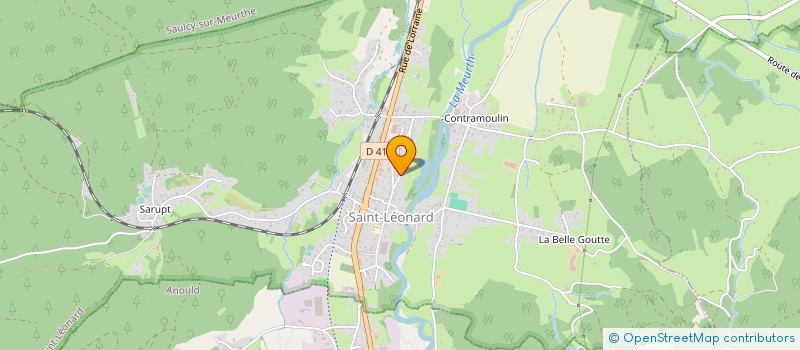 localisation de l'entreprise MONSIEUR ERIC BRAESCH  SAINT-LEONARD