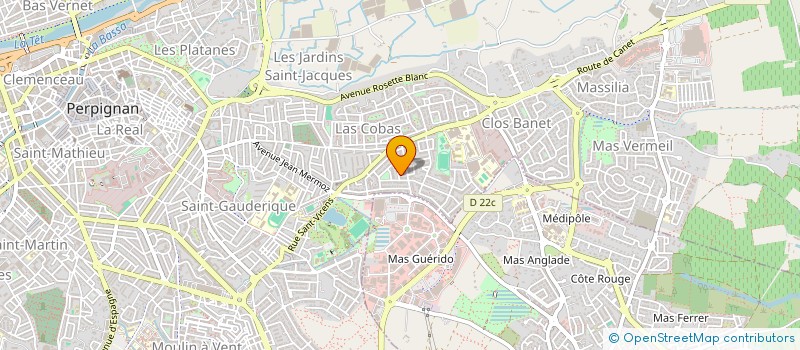 localisation de l'entreprise MONSIEUR ERIC BRAGULAT à PERPIGNAN