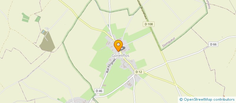 localisation de l'entreprise MONSIEUR ERIC BRAILLY  GORENFLOS