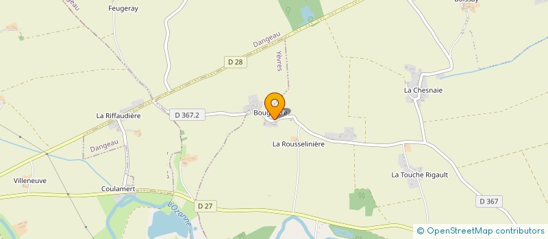 localisation de l'entreprise MONSIEUR ERIC BRAULT à DANGEAU