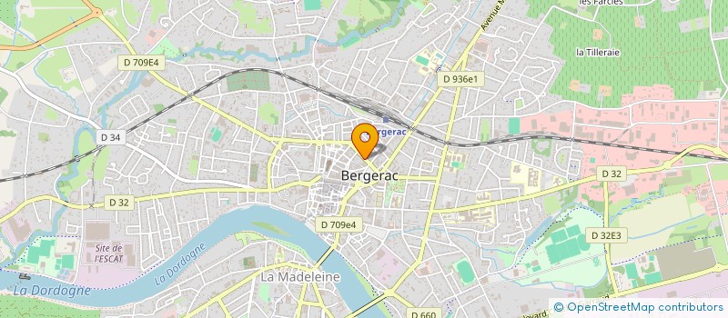 localisation de l'entreprise MONSIEUR ERIC BREBANT  BERGERAC