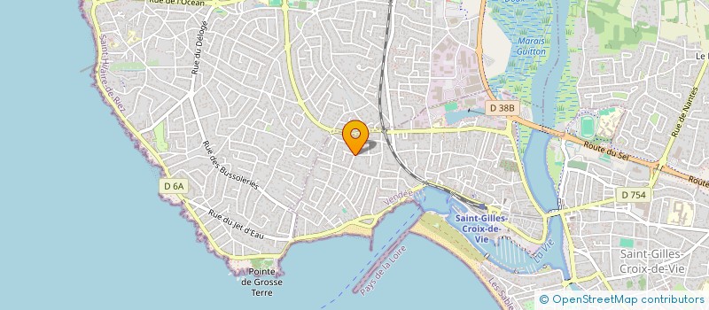 localisation de l'entreprise MONSIEUR ERIC BREMAUD à SAINT-GILLES-CROIX-DE-VIE