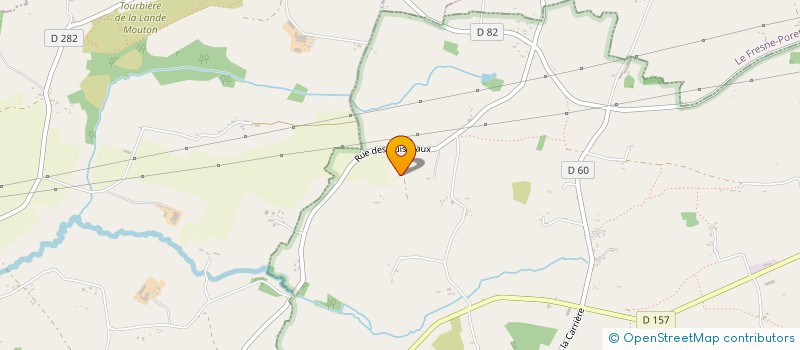 localisation de l'entreprise MONSIEUR ERIC BRETEAU  GER