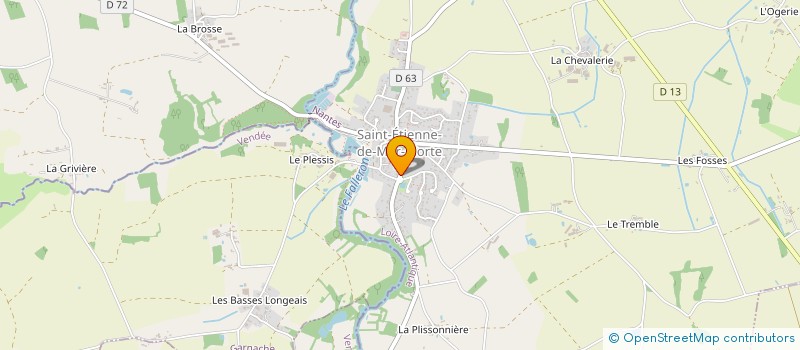 localisation de l'entreprise MONSIEUR ERIC BRETHOME  SAINT-ETIENNE-DE-MER-MORTE