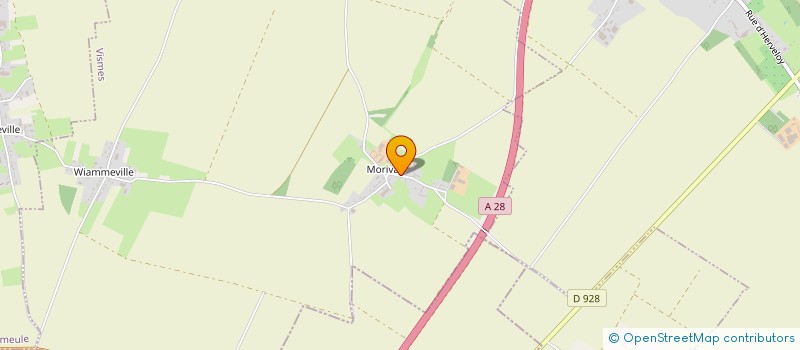 localisation de l'entreprise MONSIEUR ERIC BRETON  VILLERS-CAMPSART