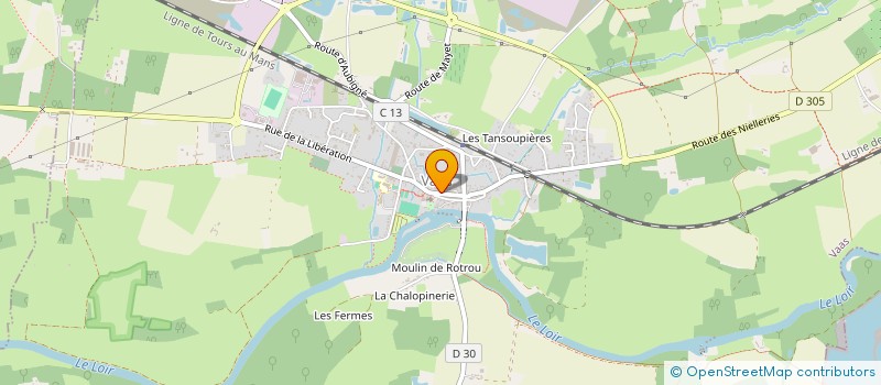 localisation de l'entreprise MONSIEUR ERIC BRETON  VAAS